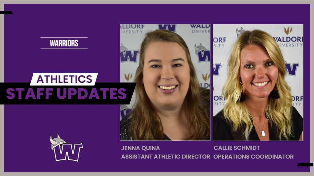 Waldorf Athletics promotes Quina to Assistant AD and Schmidt to Operations Coordinator