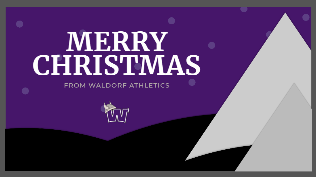 Merry Christmas and Happy New Year from Waldorf Athletics