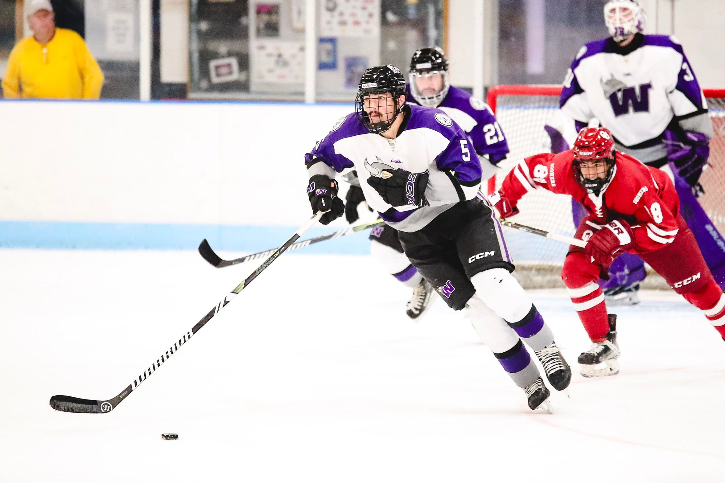 Waldorf D1 Hockey Drops to Jimmies at Home