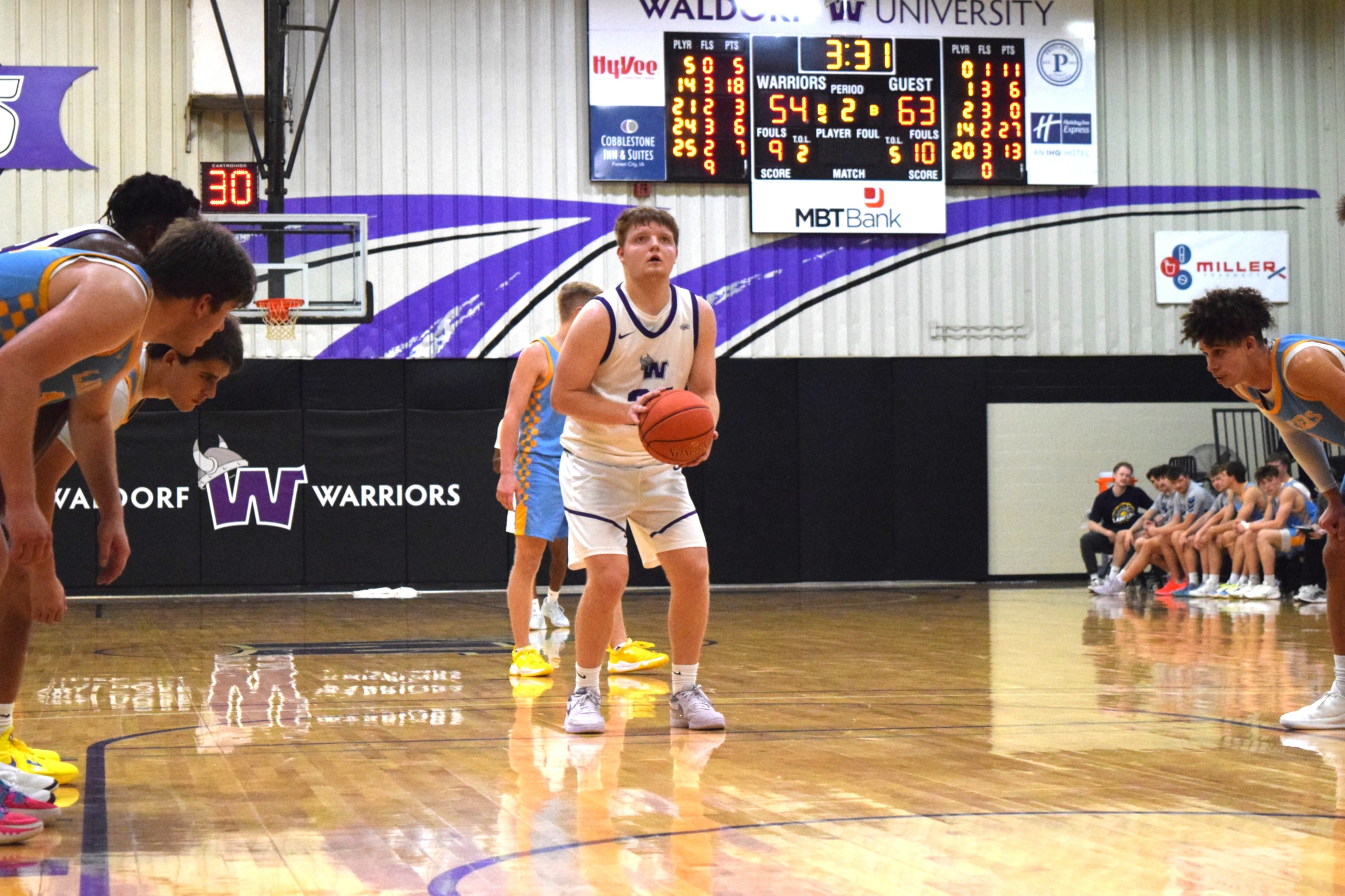 Warriors Battle Hard but Fall to Mount Marty